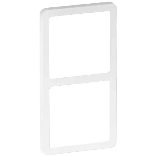 [1017059836] LK Fuga ramme SLIM 55 2x1m - hvid