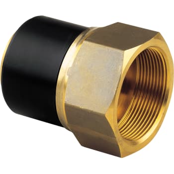 [078642064] +GF+ ELGEF 63 mm x 1" overgangsmuffe PE/messing, SDR11 PN16