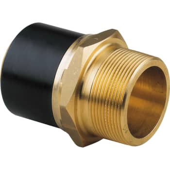 [078651064] +GF+ ELGEF 63 mm x 2" overgangsnippel PE/messing, SDR11 PN16