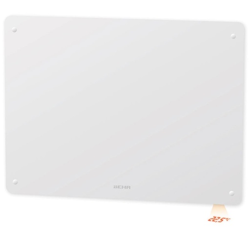 [070017] Smartovn varmepanel m. Wi-Fi og glasfront 400W 230V