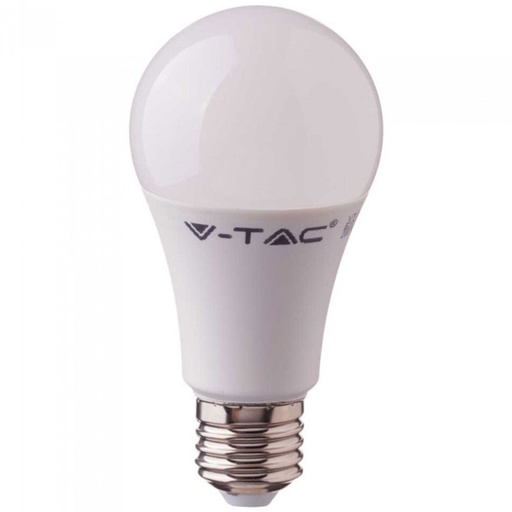 [210229] 9W (60W) LED pære E27 4000K 806Lm 200° (A+)