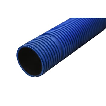 [223271280] Wavin 110 x 5000 mm løs siverør til nedsivning, blå