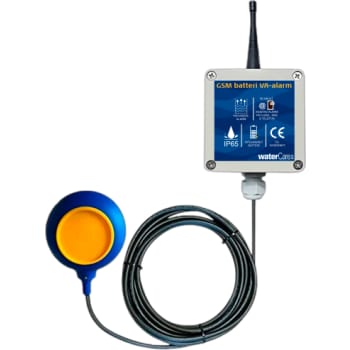 [223379838] WaterCare universal GSM SMS-alarm m/vippe/antenne, batteri