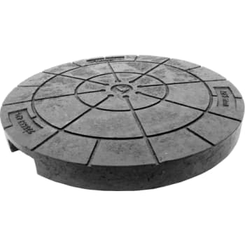 [225587425] Lauridsen 425 mm dæksel til kegle u/fals, genbrugsplast, 0,7 t