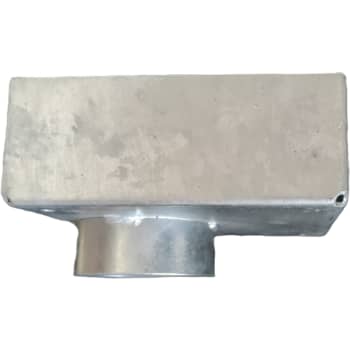 [227080040] Jesmig 110 x 83 mm minirist til integrerede fliser, 5 t, galv.