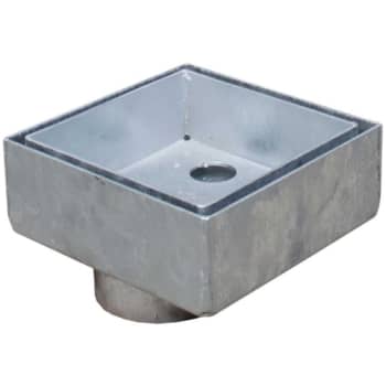 [227080060] Jesmig 160 x 83 mm minirist til integrerede fliser, 5 t, galv.