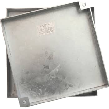 [227099120] Jesmig 315/425 x 79 mm brønddæksel til integrerede fliser, 5 t