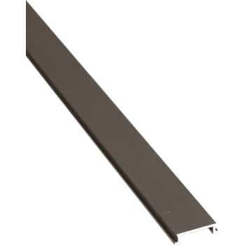 [240010200] NSH stolpedækskinne, antracitgrå aluminium