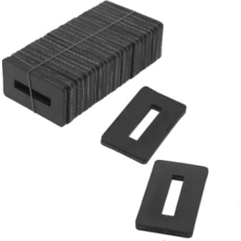 [245031500] NSH gummiklods 80 x 45 mm til jute/stof opbindingsbånd, 25 stk.