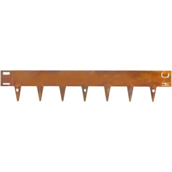 [245034200] Core Edge 100/95 x 1000 x 1,6 mm kantskinne med spyd, corten