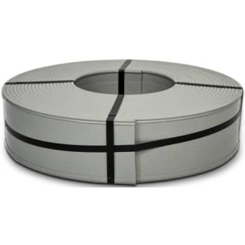 [245034725] ECCOborder kantskinne 140 mm, 25 m rulle, grå genbrugsplast