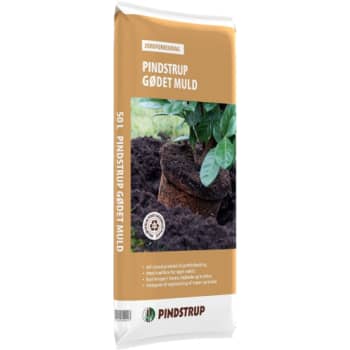 [245045105] Pindstrup gødet muld (spagnum), 50 l pose
