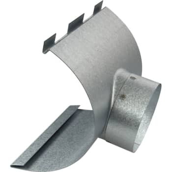 [275006041] 11" x 75 mm Tudstykke Aluzink Plastmo