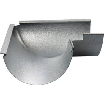 [275034001] 11" x 90° Gering udvendig Aluzink Plastmo