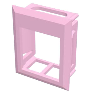 [0486105493] Montage ramme belden keystone - rød