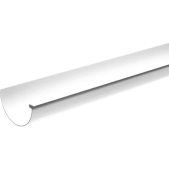 [275110300] Plastmo tagrende, 10", hvid, 6 meter