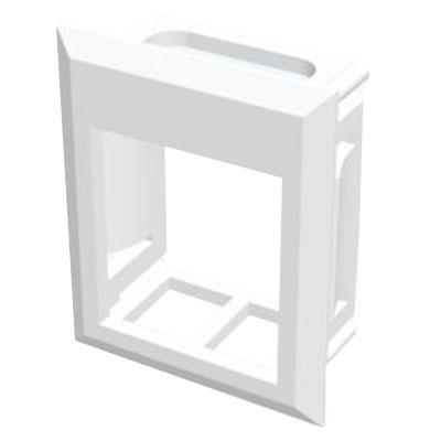 [0486105532] Montage ramme belden keystone - hvid