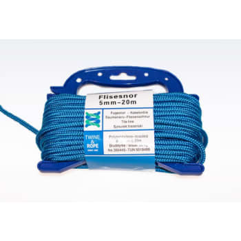 [894010852] Flisesnor blå hjerte 5mm-20m