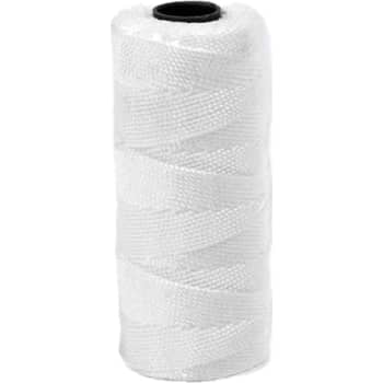 [894022852] MURSNOR 6/8 HVID NYLON 3SLÅET 1,2MM 120M
