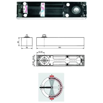 [894024813] Gulvdørlukker BTS80-35nm