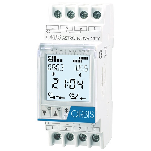 [178012] Orbis kontaktur astronomisk m/gangreserve ASTRO-NOVA-CITY