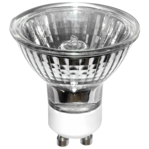 [8433] 25W Halogenpære 230V GU 10 Alu. (E)