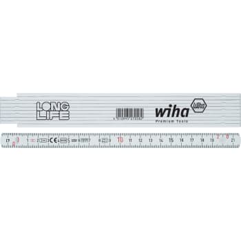 [881022145] Wiha fiber-forstærket tommestok Longlife® 2 m metrisk, 10 led