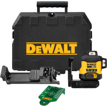 [881022300] DEWALT 18V XR laser DCLE34031N-XJ med 3 grønne 360° lasercirkler
