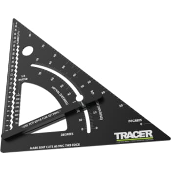 [881023385] TRACER APS12 tømrervinkel med vinkelmåler, 260 mm/12"