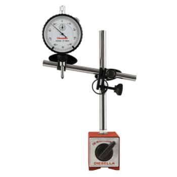[881024089] Måleursstander med måleur 0-10 mm