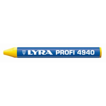 [881030438] Mærkekridt Lyra 4940, 12 stk., gul