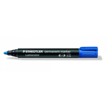 [881030520] Staedtler permanent marker, rund spids, blå