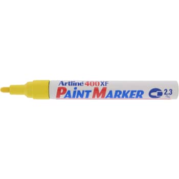 [881030587] Artline paintmarker 400XF, rund spids, gul 
