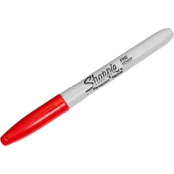 [881030599] Sharpie permanent marker, fine, 1,0 mm spids, rød