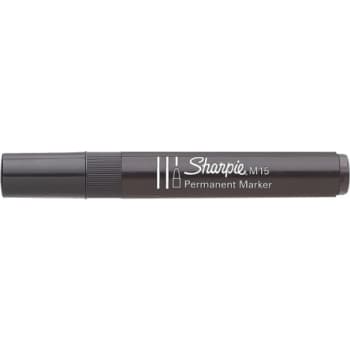 [881030601] Sharpie permanent marker M15, rund spids, sort