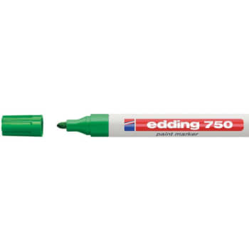 [881030650] Marker Edding 750 permanent grøn 2-4mm