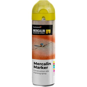[881033211] MÆRKESPRAY FLUOR GUL 500 ML
