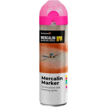 [881033213] MÆRKESPRAY FLUOR PINK 500 ML