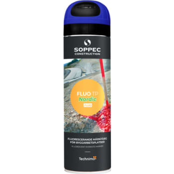 [881033234] SOPPEC mærkespray, fluorescerende blå