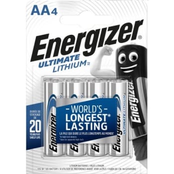 [881081501] Energizer L91/AA batteri, 4 stk.