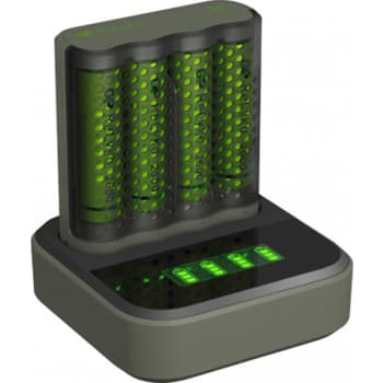 [881081685] GP hurtig batterioplader m/dock