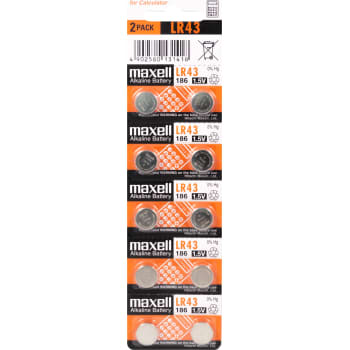 [881081972] Maxell alkaline LR43 batteri, 10 stk.