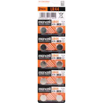 [881081973] Maxell alkaline LR44 batteri, 10 stk.