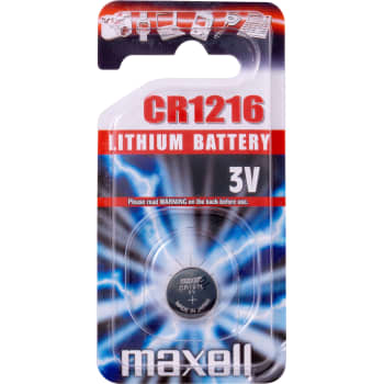 [881081980] Maxell lithium CR1216 batteri, 1 stk.