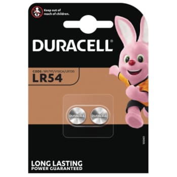 [8494936902] Duracell batteri, Electronics LR54, 2 stk.