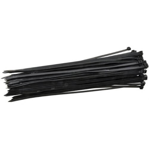 [0990285] Strips / Kabelbinder 7,6x540mm. sort - 100 stk.