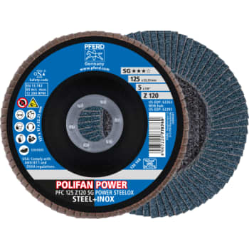 [853002321] Flapdisk Polifan 125 Z120 SG