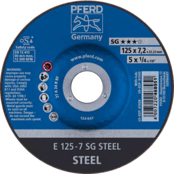 [853002334] Skrubskive 125x7,0