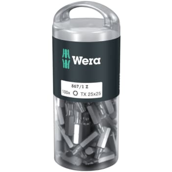 [853004152] Wera bits 867/1 Z TORX 25 x 25 mm, stk.