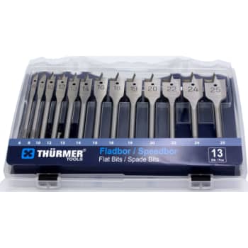 [853007593] Thürmer fladbor, sæt med 13 stk. 6-25 mm